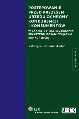 Postępowanie przed Prezesem Urzędu Ochrony Konkurencji i Konsumentów - Outlet - Katarzyna Róziewicz-Ładoń