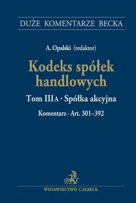 Kodeks spółek handlowych - Adam Opalski, Wiśniewski Andrzej W.