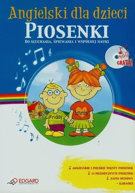 Angielski dla dzieci Piosenki +CD