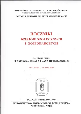 Roczniki Dziejów Społecznych i Gospodarczych - Franciszek Bujak, Jan Rutkowski