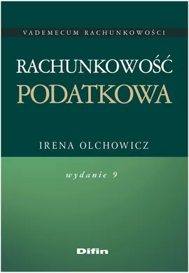 Rachunkowość podatkowa - Outlet - Irena Olchowicz