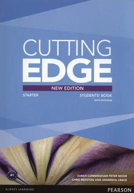 Cutting Edge Starter Students Book + DVD - Outlet - Araminta Crace, Sarah Cunningham, Peter Moor, Chris Redston
