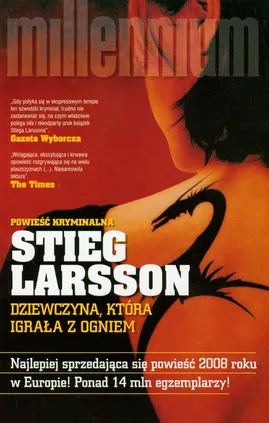 Dziewczyna, która igrała z ogniem - Outlet - Stieg Larsson