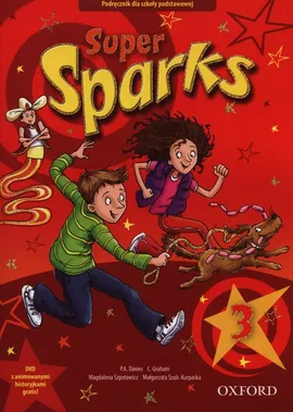 Super Sparks 3 Podręcznik z płytą DVD - Outlet - Magdalena Szpotowicz, Małgorzata Szulc-Kurpaska