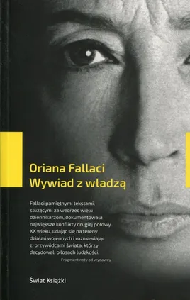 Wywiad z władzą - Outlet - Oriana Fallaci