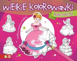 Wielkie kolorowanki Księżniczki