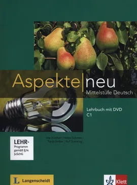 Aspekte Neu C1 Lehrbuch + DVD - Ute Koithan, Helen Schmitz, Tanja Sieber, Ralf Sonntag
