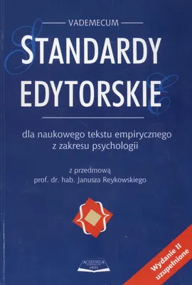 Standardy edytorskie Vademecum - Outlet - Marzena Cypryańska, Dąbrowska Piber Kinga, Małgorzata Wawrzyniak
