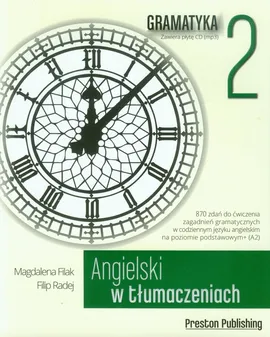 Angielski w tłumaczeniach Gramatyka 2 z płytą CD - Magdalena Filak, Filip Radej
