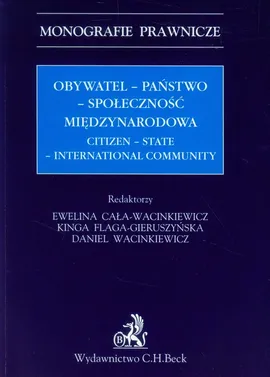Obywatel - państwo - społeczność międzynarodowa - Outlet