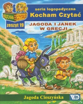 Kocham Czytać Zeszyt 19 Jagoda i Janek w Grecji - Outlet - Jagoda Cieszyńska