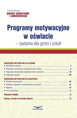 Programy motywacyjne w oświacie - Leszek Jaworski