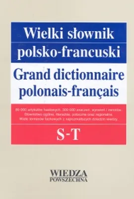 Wielki słownik polsko-francuski Tom 4 - Outlet