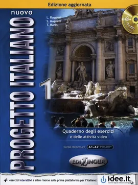 Nuovo Progetto Italiano 1 Ćwiczenia z płytą CD - Outlet - Sandro Magnelli, Telis Marin