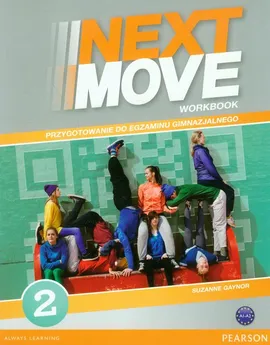 Next Move 2 Workbook + CD Przygotowanie do egzaminu gimnazjalnego A1-A2 - Outlet