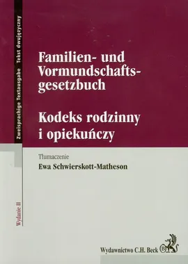 Kodeks rodzinny i opiekuńczy Familien und Vormundschaftsgesetzbuch