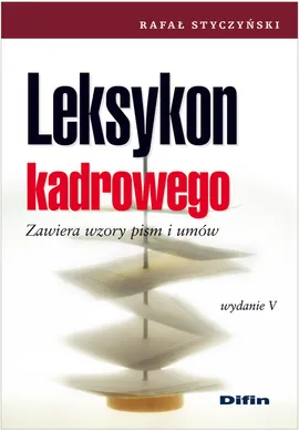 Leksykon kadrowego - Outlet - Rafał Styczyński