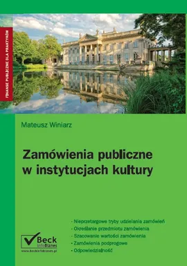 Zamówienia publiczne w instytucjach kultury - Mateusz Winiarz