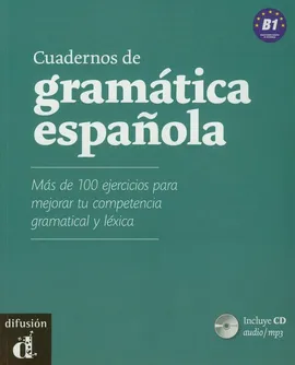 Cuadernos de gramatica espanola z płytą CD - Outlet