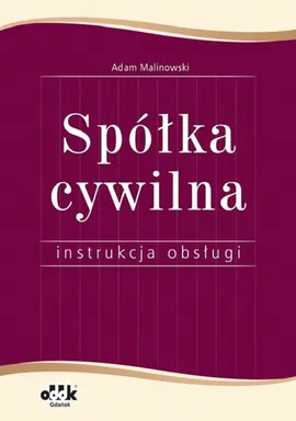 Spółka cywilna - Adam Malinowski