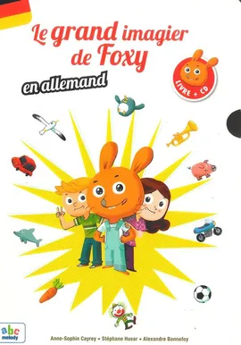Grand imagier de Foxy en allemand książka + CD - Bonnefoy Alexandre, Cayrey Anne-Sophie, Husar Stephane