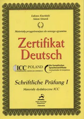 Zertifikat Deutsch -Schriftliche Prufang 1 - Outlet - Łukasz Kuciński, Adam Sitarek