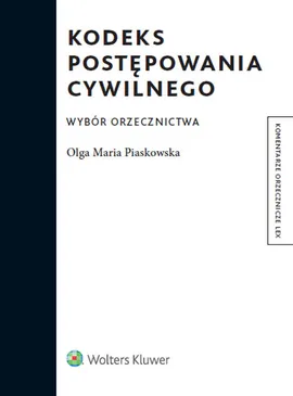 Kodeks postępowania cywilnego - Outlet - Piaskowska Olga Maria