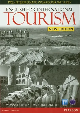 English for International Tourism Pre-Intermediate Workbook with key z płytą CD - Outlet - Iwonna Dubicka, Margaret O'Keeffe