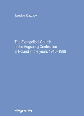 The Evangelical Church of the Augsburg Confession in Poland in the years 1945-1989 - Jarosław Kłaczkow