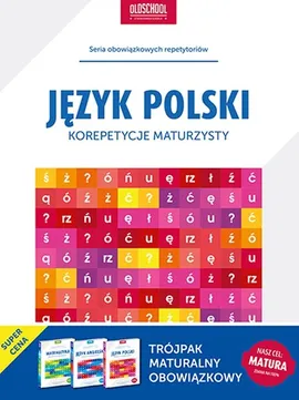 Trójpak maturalny (obowiązkowy): Matematyka+Polski+Angielski