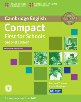 Compact First for Schools Workbook with Answers + Audio - Laura Matthews, Barbara Thomas