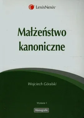 Małżeństwo kanoniczne - Wojciech Góralski