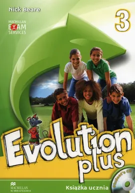 Evolution Plus 3 Książka ucznia z płytą CD - Nick Beare