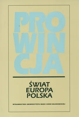 Prowincja świat Europa Polska