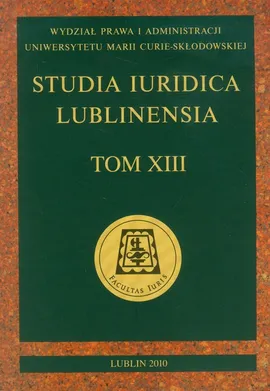 Studia Iuridica Lublinensia t