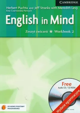English in Mind 2 Workbook + CD - Outlet - Meredith Levy, Herbert Puchta, Jeff Stranks