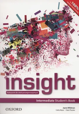 Insight Intermediate Student's Book - Cathy Myers, Claire Thacker, Jayne Wildman