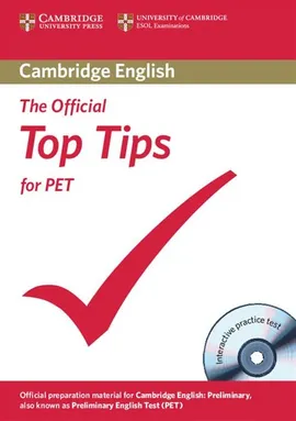 The Official Top Tips for PET + CD