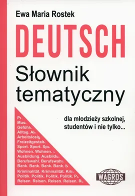 Deutsch słownik tematyczny - Outlet - Rostek Ewa Maria