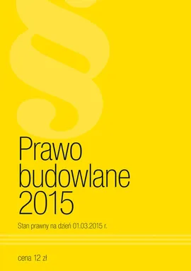 Prawo Budowlane 2015 - Outlet
