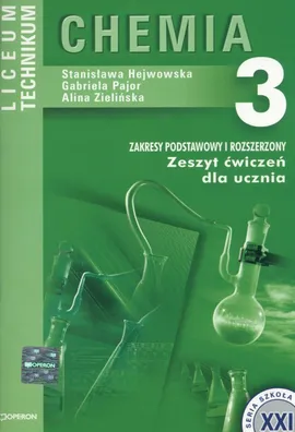 Chemia 3 Zeszyt ćwiczeń - Stanisława Hejwowska, Gabriela Pajor, Alina Zielińska