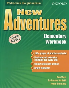 New Adventures Elementary Workbook + CD - Catherine McBeth, Jenny Quintana, Ben Wetz