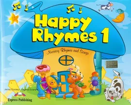 Happy Rhymes 1 Pupil's Book + CD + DVD - Jenny Dooley, Virginia Evans