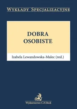 Dobra osobiste - Outlet - Izabela Lewandowska-Malec