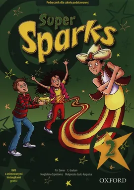 Super Sparks 2 Podręcznik z płytą DVD - Outlet - Magdalena Szpotowicz, Małgorzata Szulc-Kurpaska