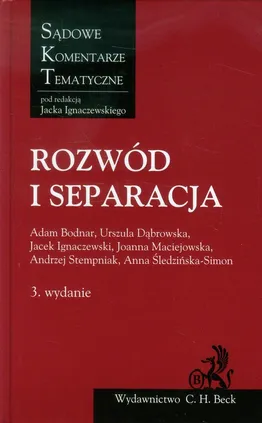 Rozwód i separacja - Adam Bodnar, Urszula Dąbrowska, Jacek Ignaczewski, Joanna Maciejowska, Andrzej Stempniak