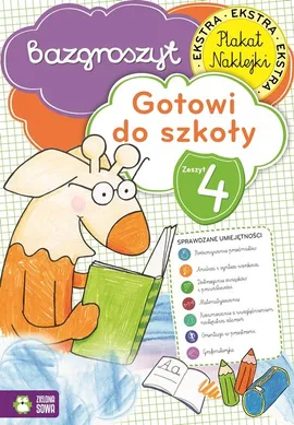 Gotowi do szkoły Zeszyt 4 Bazgroszyt - Outlet
