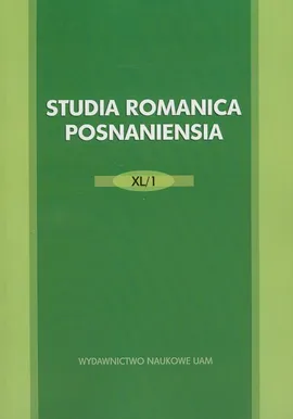 Studia Romanica Posnanesia XL/1