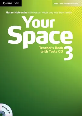 Your Space 3 Teacher's Book + Tests CD - Martyn Hobbs, Garan Holcombe