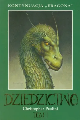 Dziedzictwo Tom 1 - Outlet - Christopher Paolini